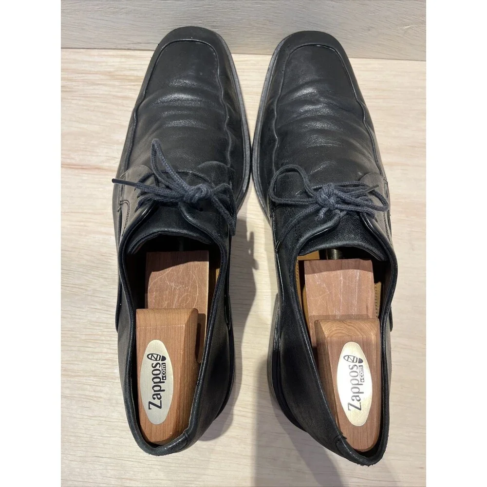 cole haan Mens 8.5 M  Dress Shoes Leather Black Lace Up Oxford Work Office